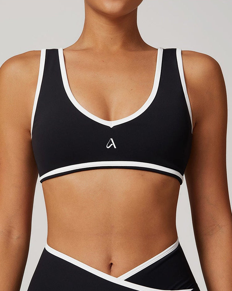 Brassière noir & blanc