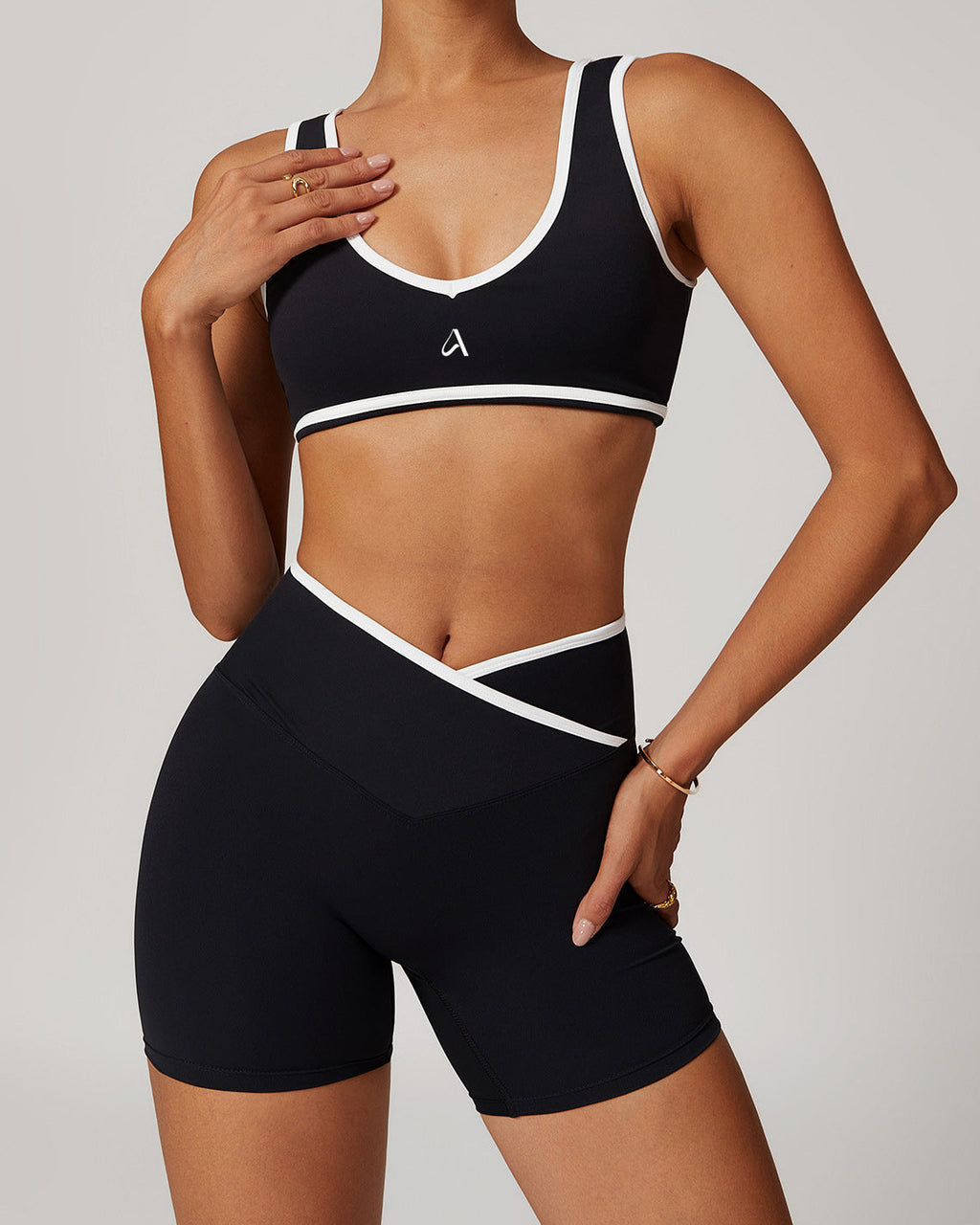 Brassière noir & blanc